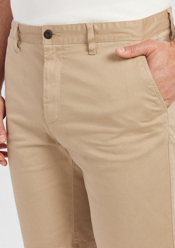 Stone Darwin Stretch Chino Shorts