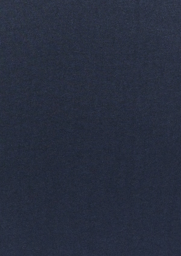 Dark Blue Essential Crew Neck T Shirt