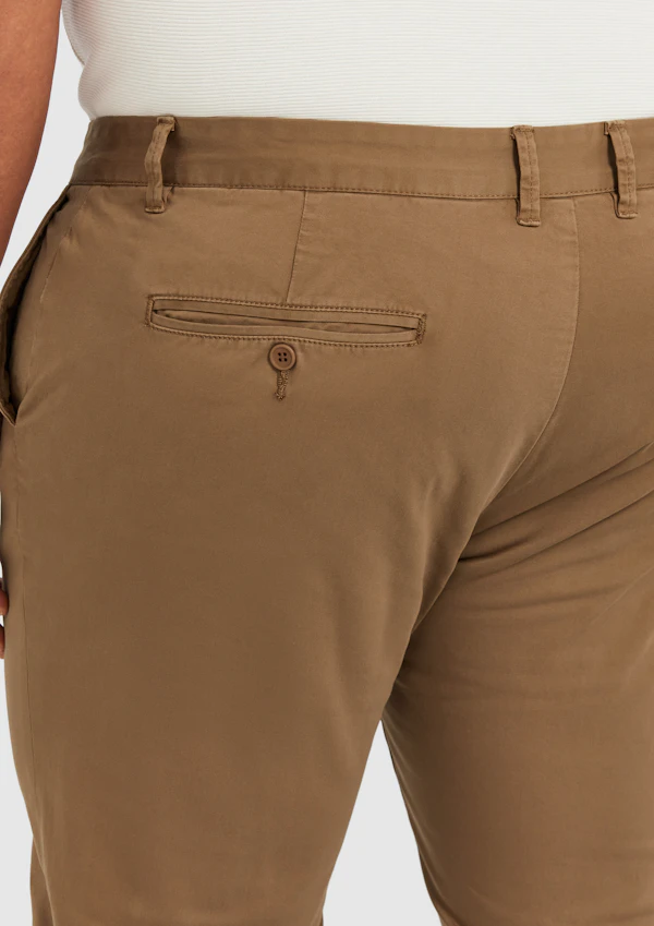 Tobacco Platinum Stretch Slim Fit Chinos