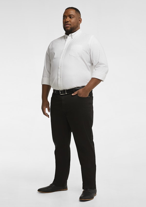 Black Maxfield Straight Leg Pants