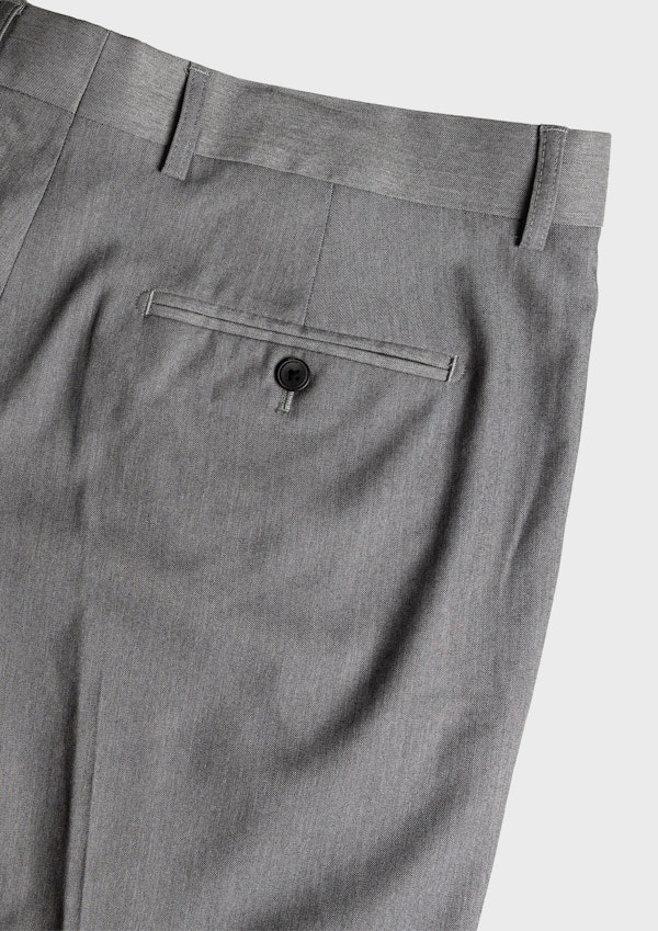 Light Grey Diamond Stretch Dress Pants