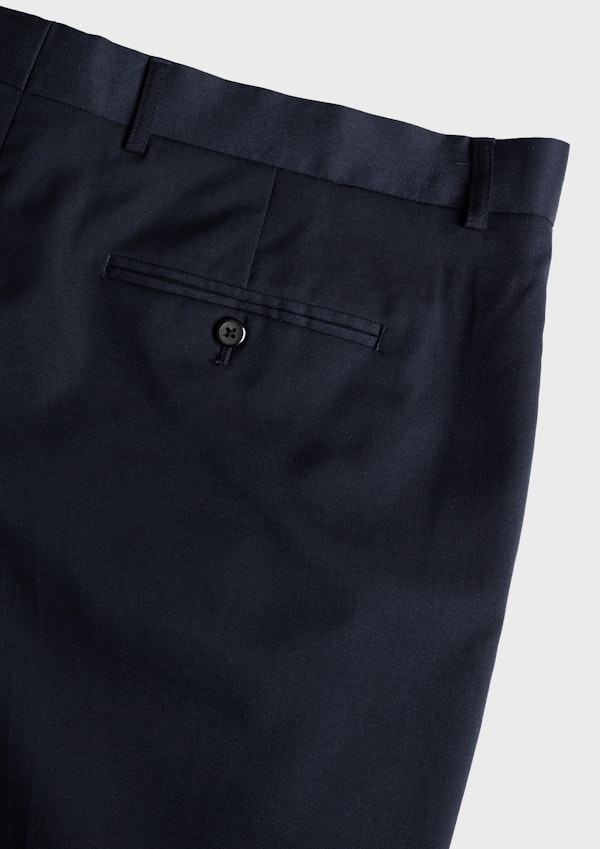 Navy Diamond Stretch Dress Pants