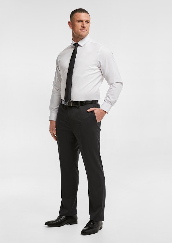 Smoke Diamond Stretch Dress Pants