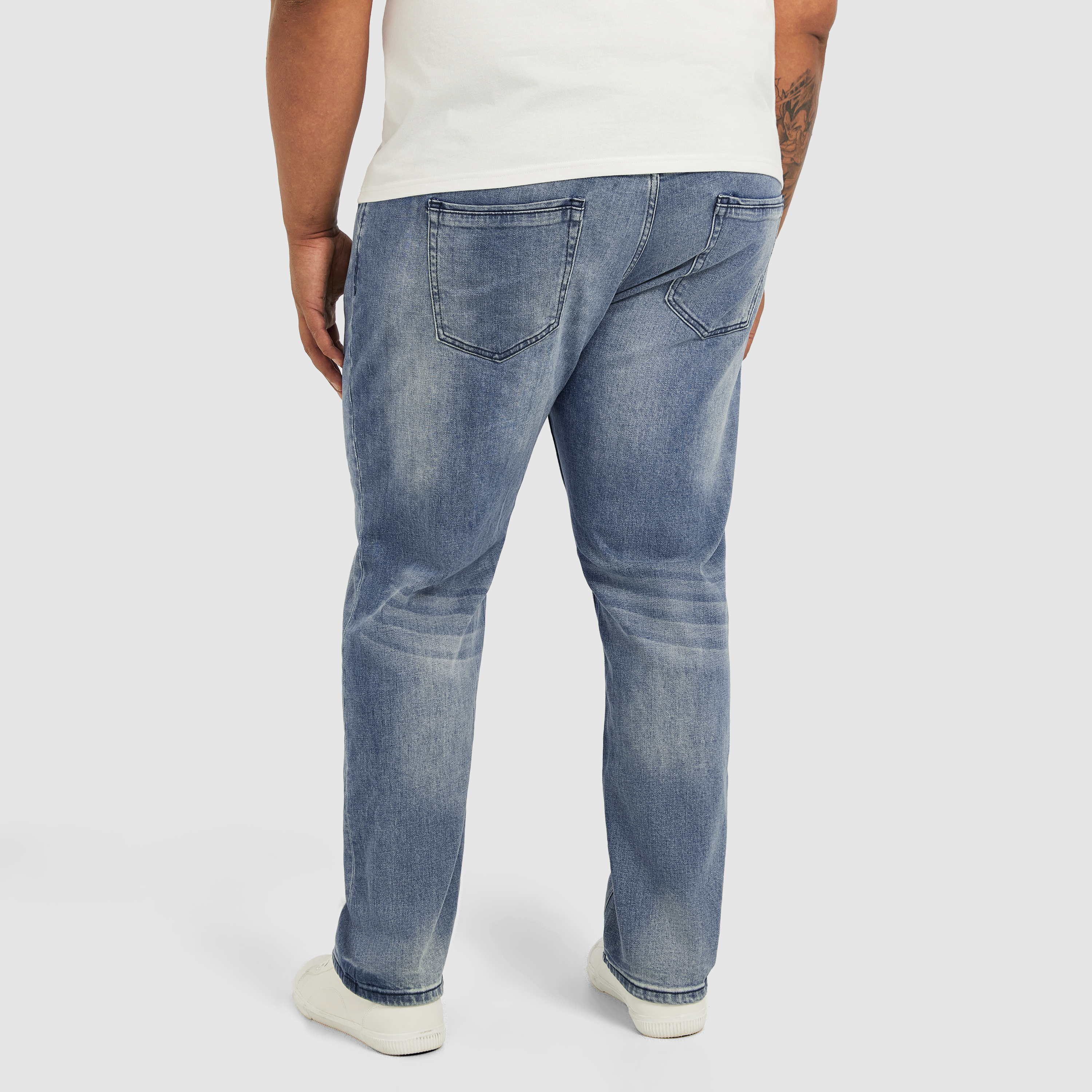 Blue Avalon Straight Leg Jeans