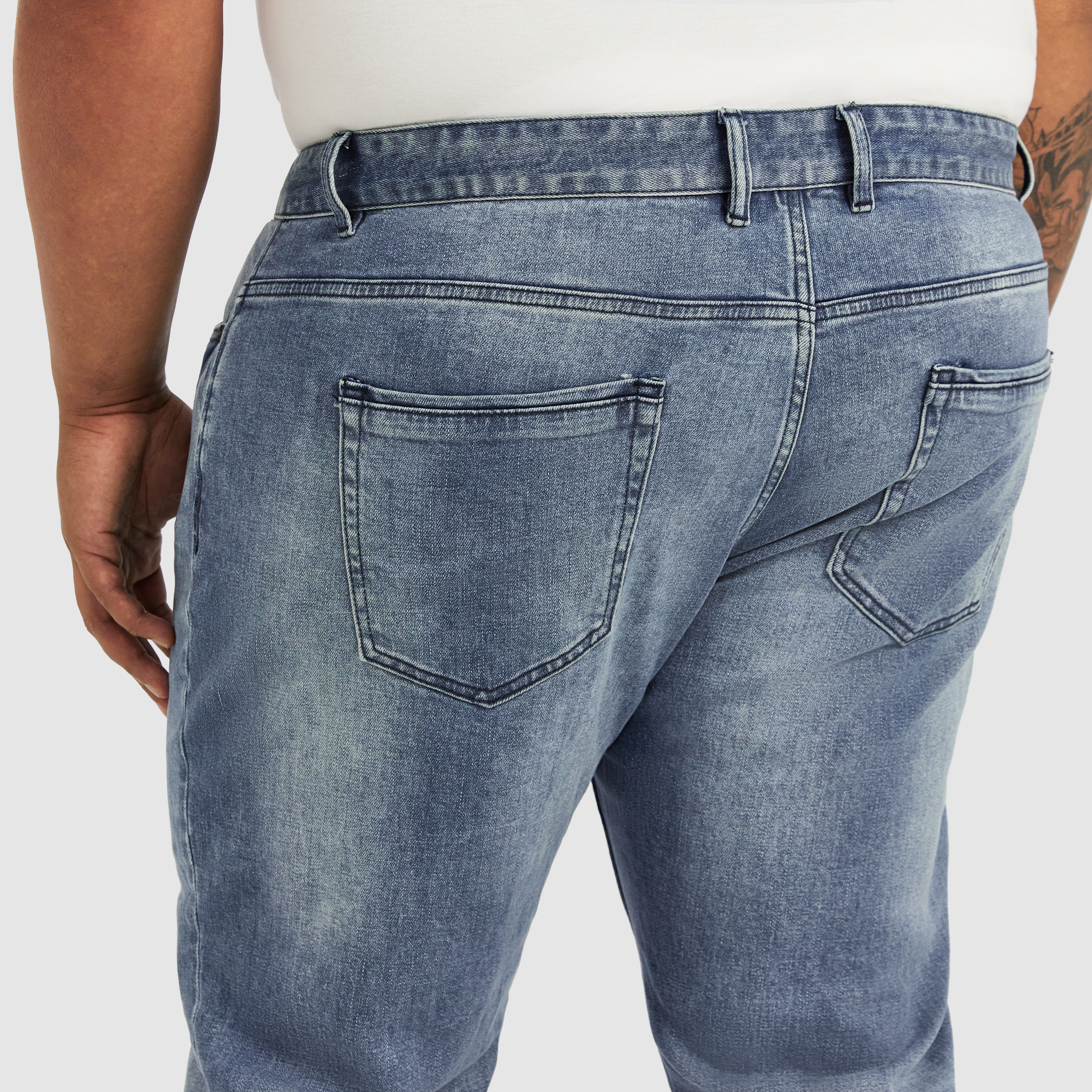 Blue Avalon Straight Leg Jeans
