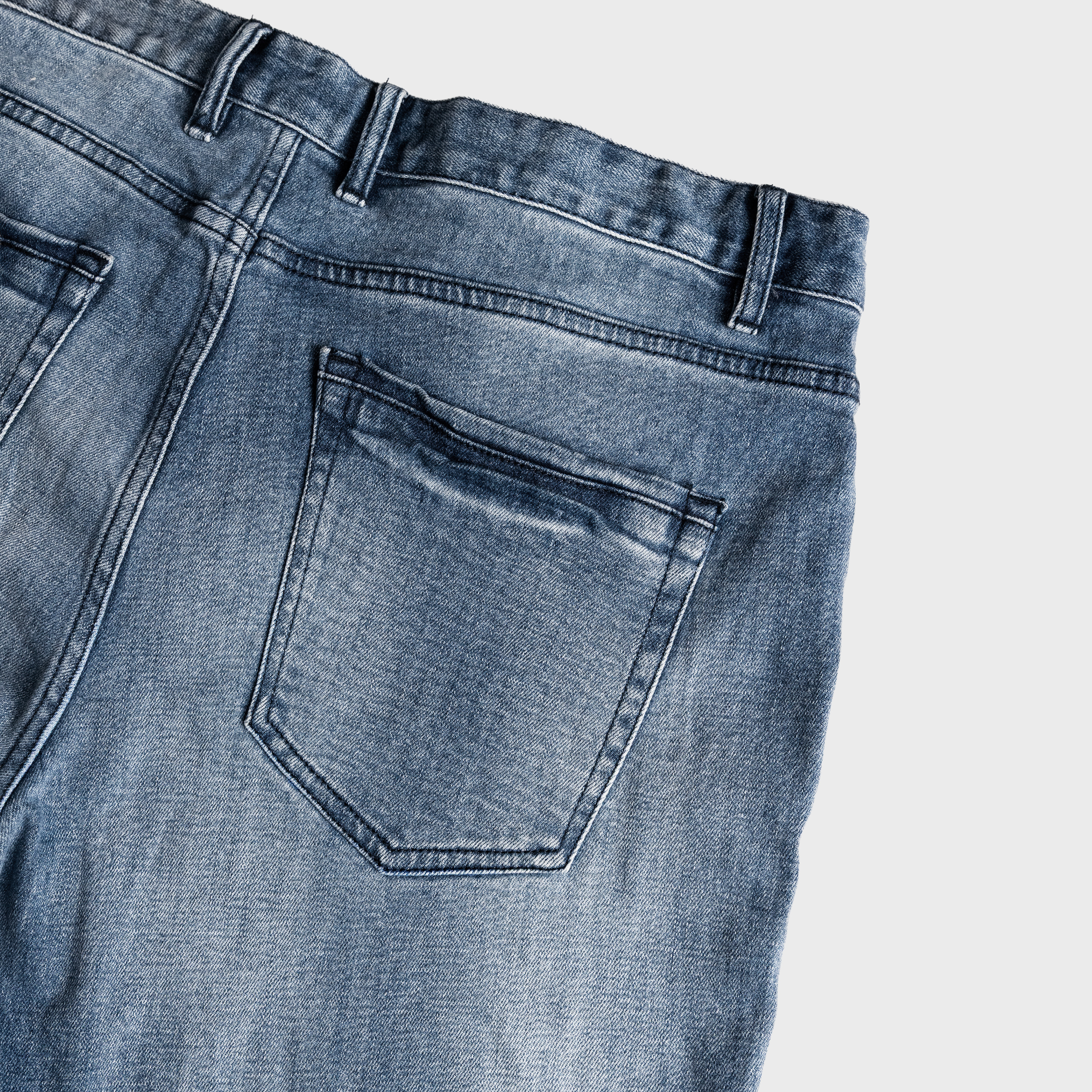 Blue Avalon Straight Leg Jeans