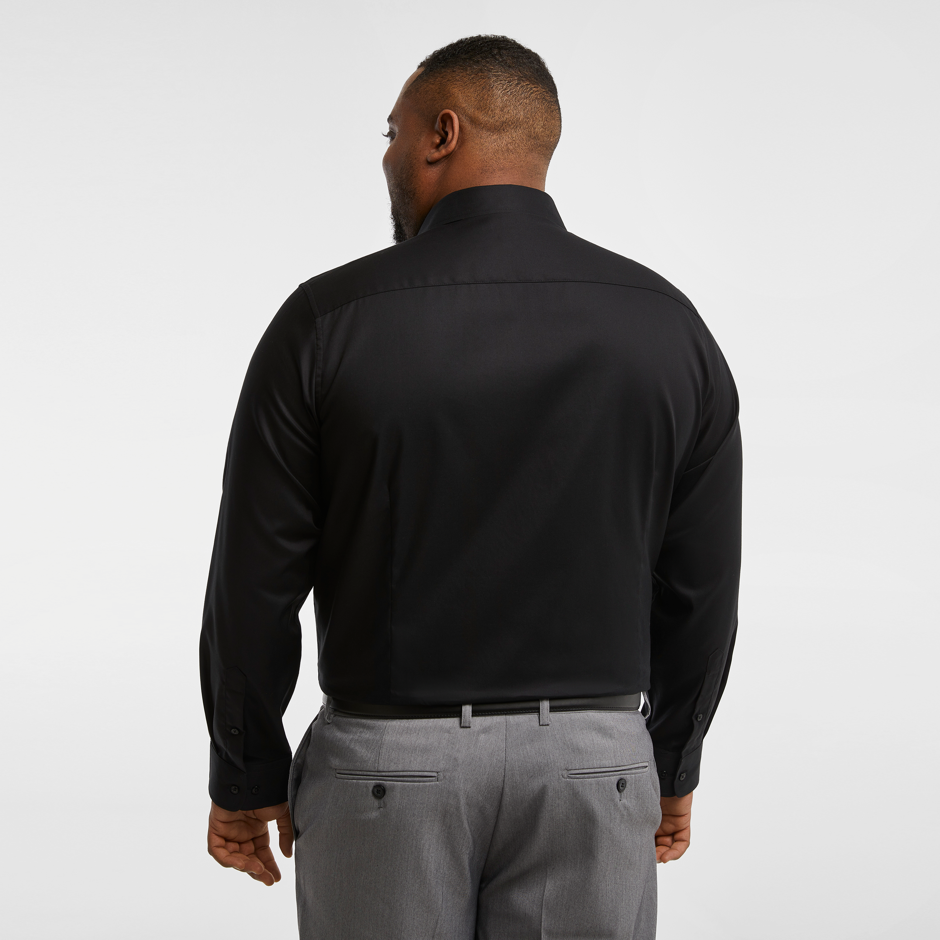 Black Cyrus Stretch Dress Shirt