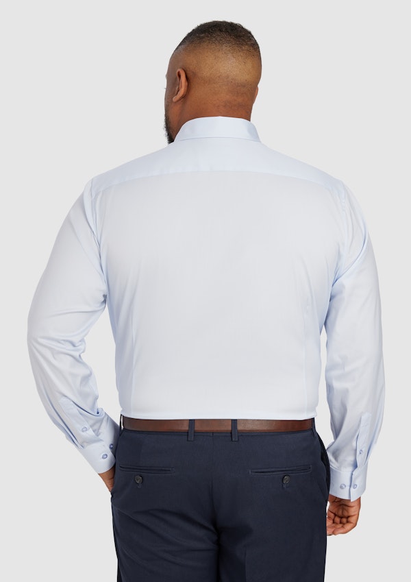 Light Blue Cyrus Stretch Dress Shirt