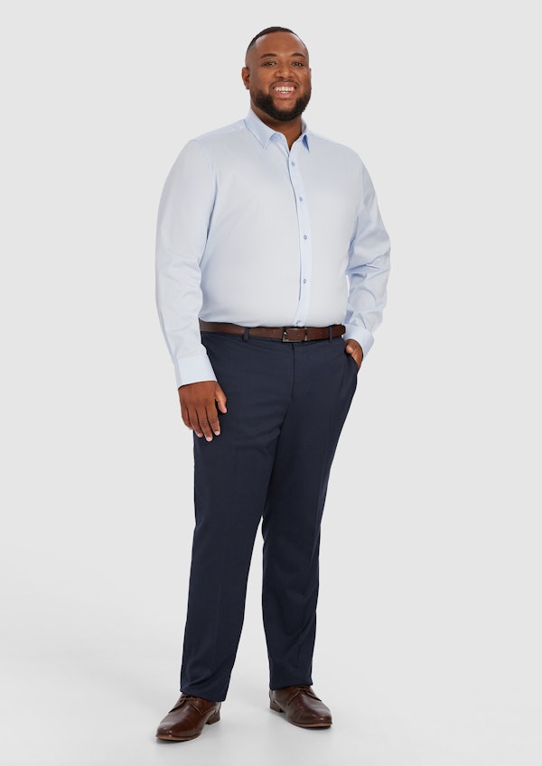 Light Blue Cyrus Stretch Dress Shirt