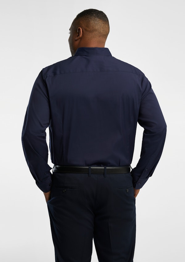 Navy Cyrus Stretch Dress Shirt