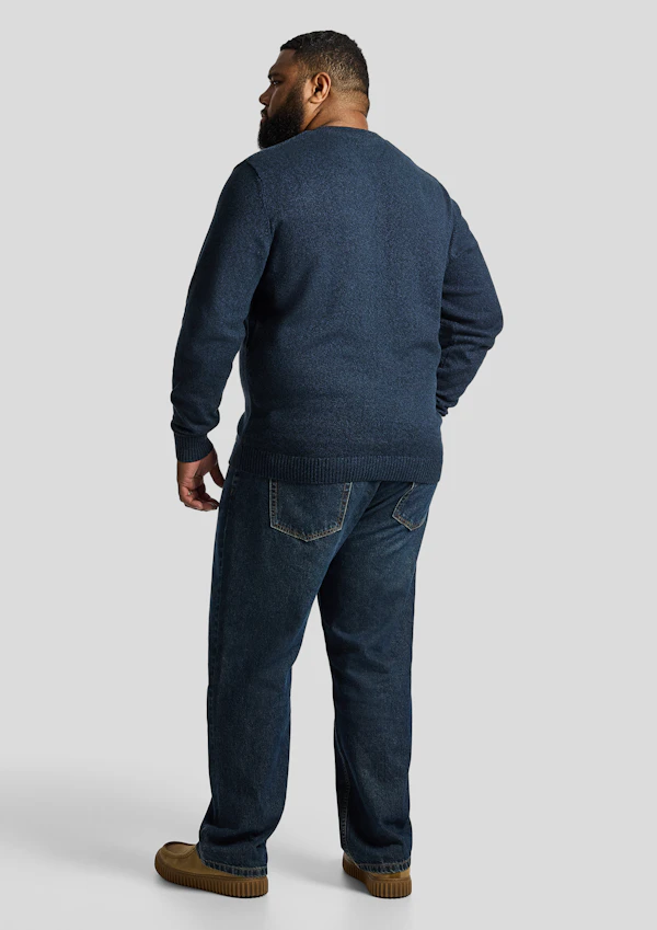 Blue Jovani Cotton Knit