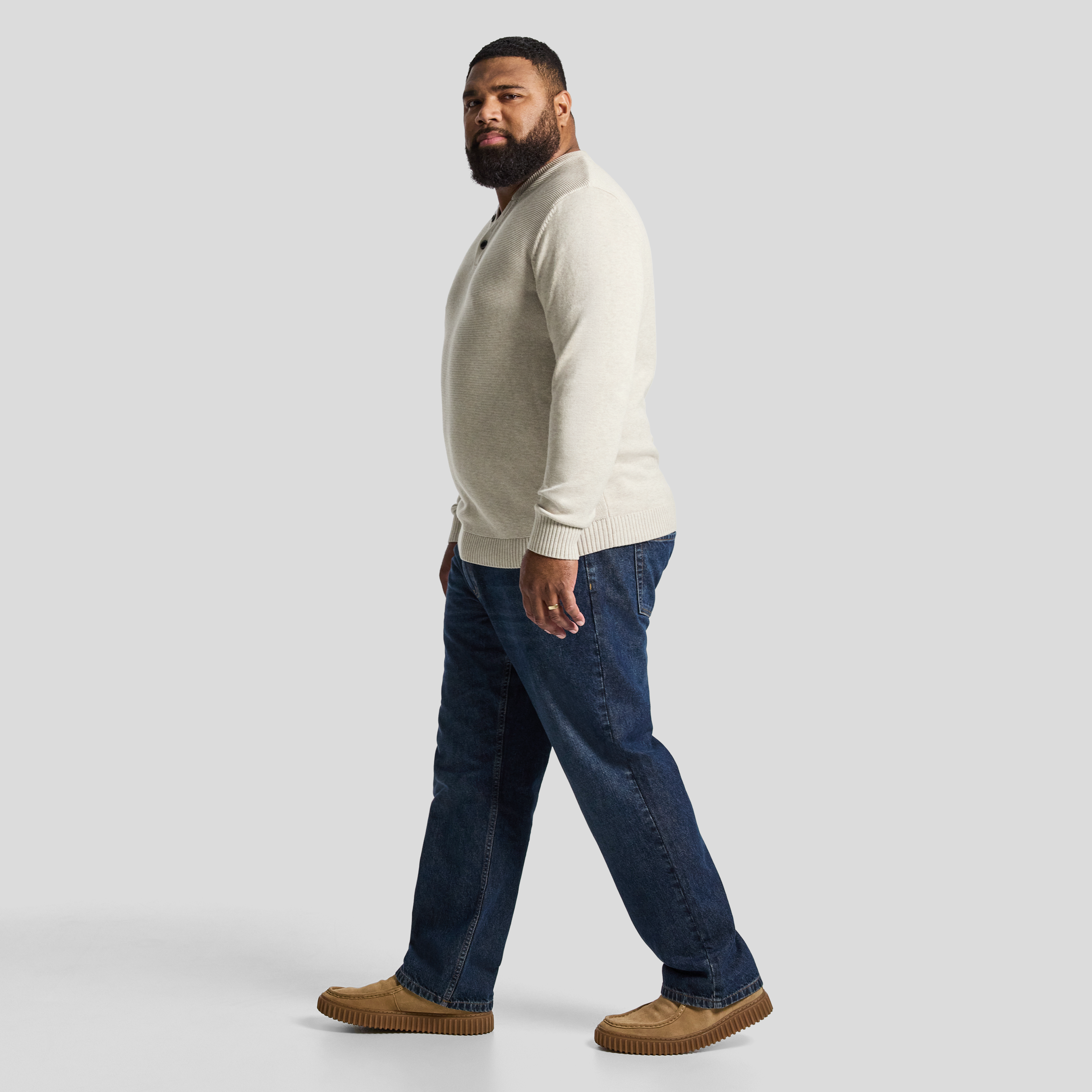 Oatmeal Jovani Cotton Knit