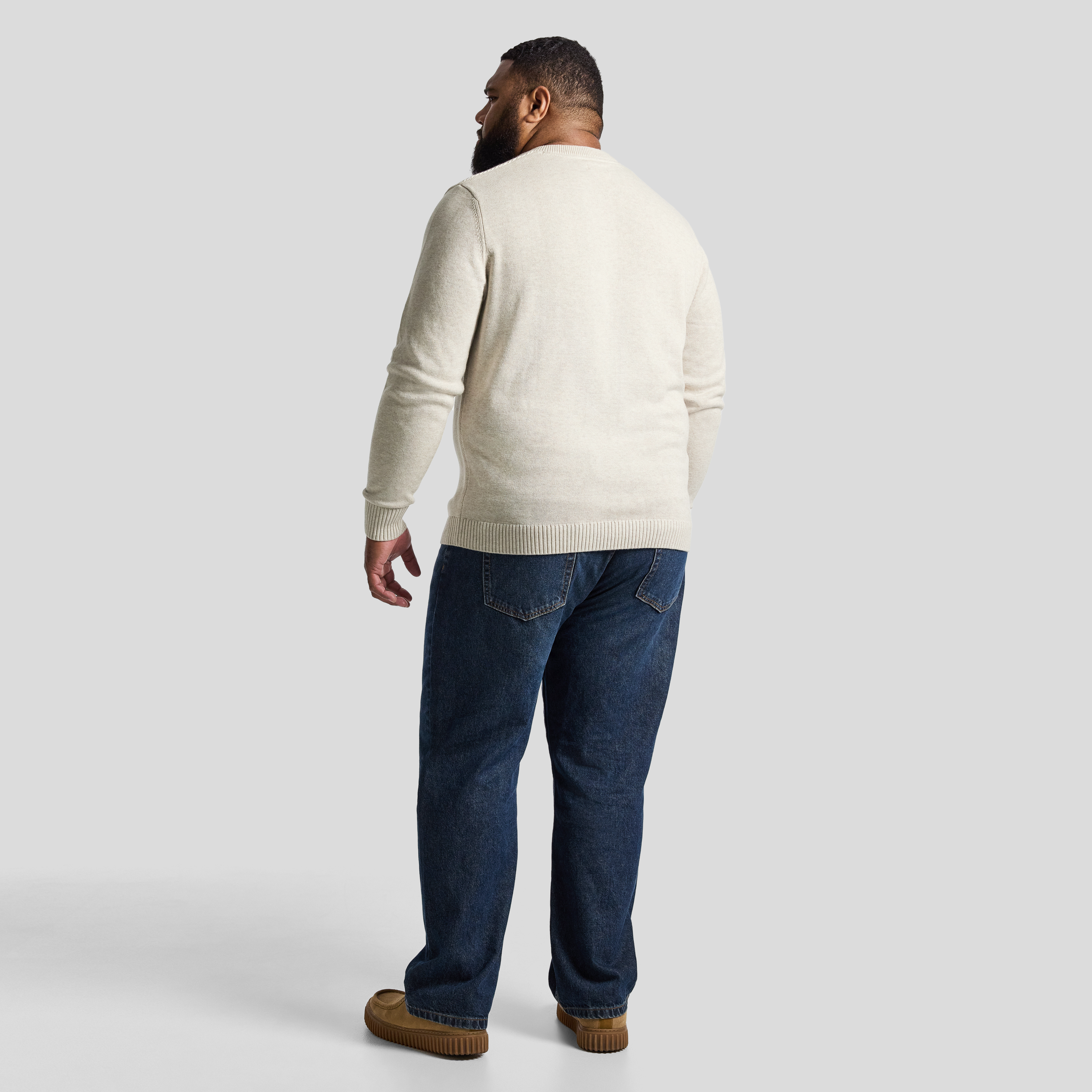 Oatmeal Jovani Cotton Knit