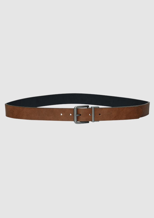 Black Tan Parnell Reversible Belt