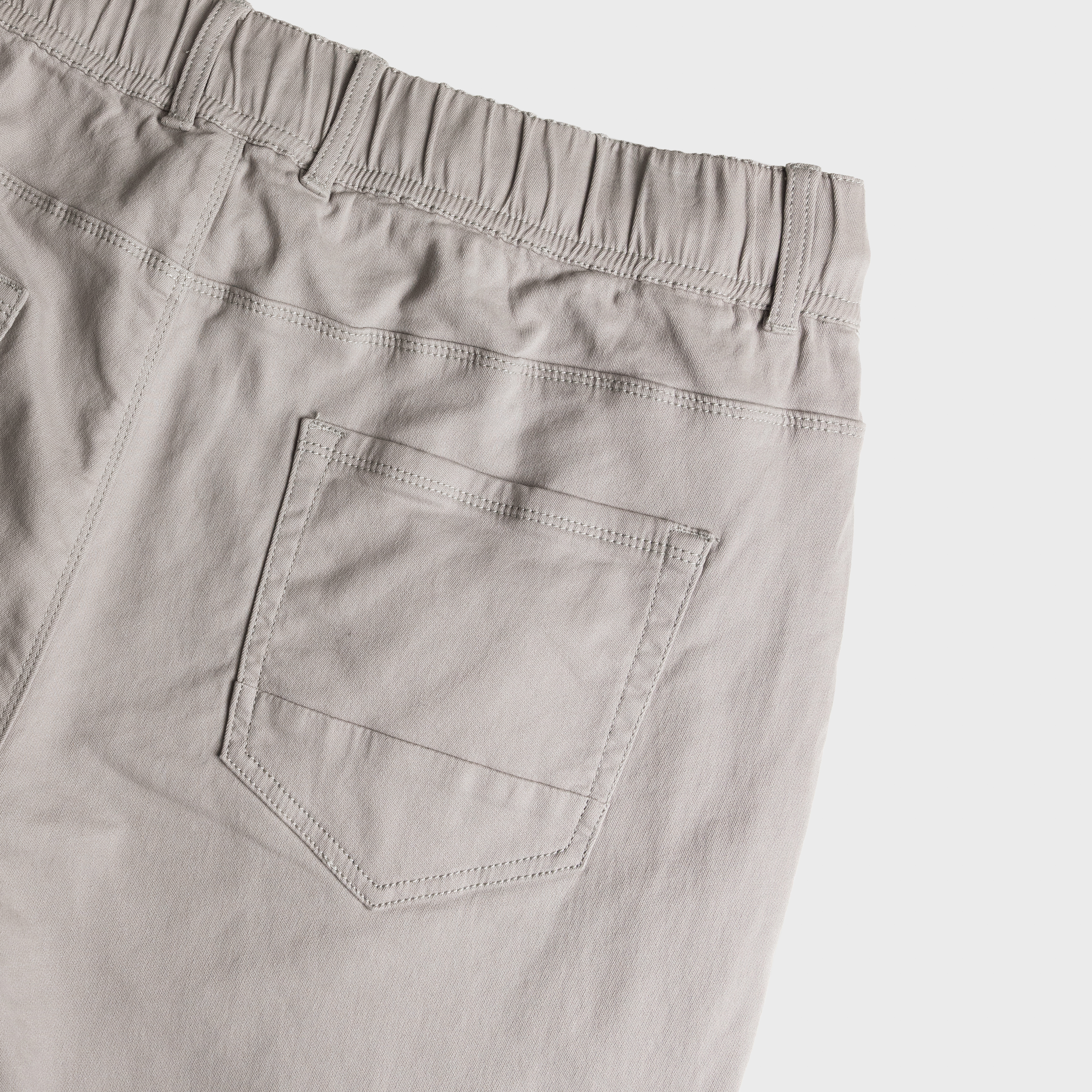 Ice Colton Elastic Waist Cuffed Pants