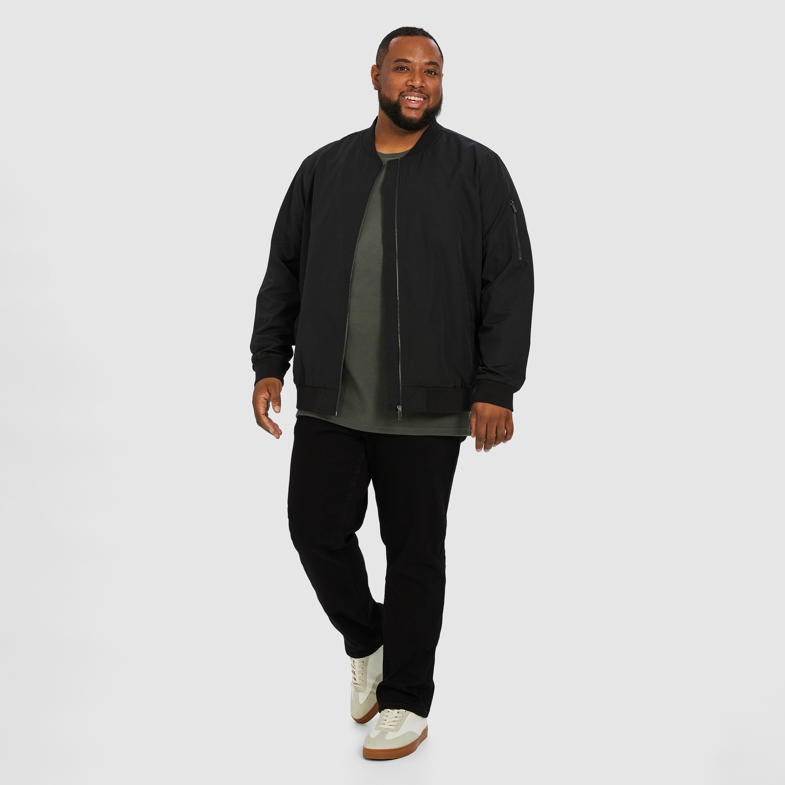 Black Danny Bomber Jacket