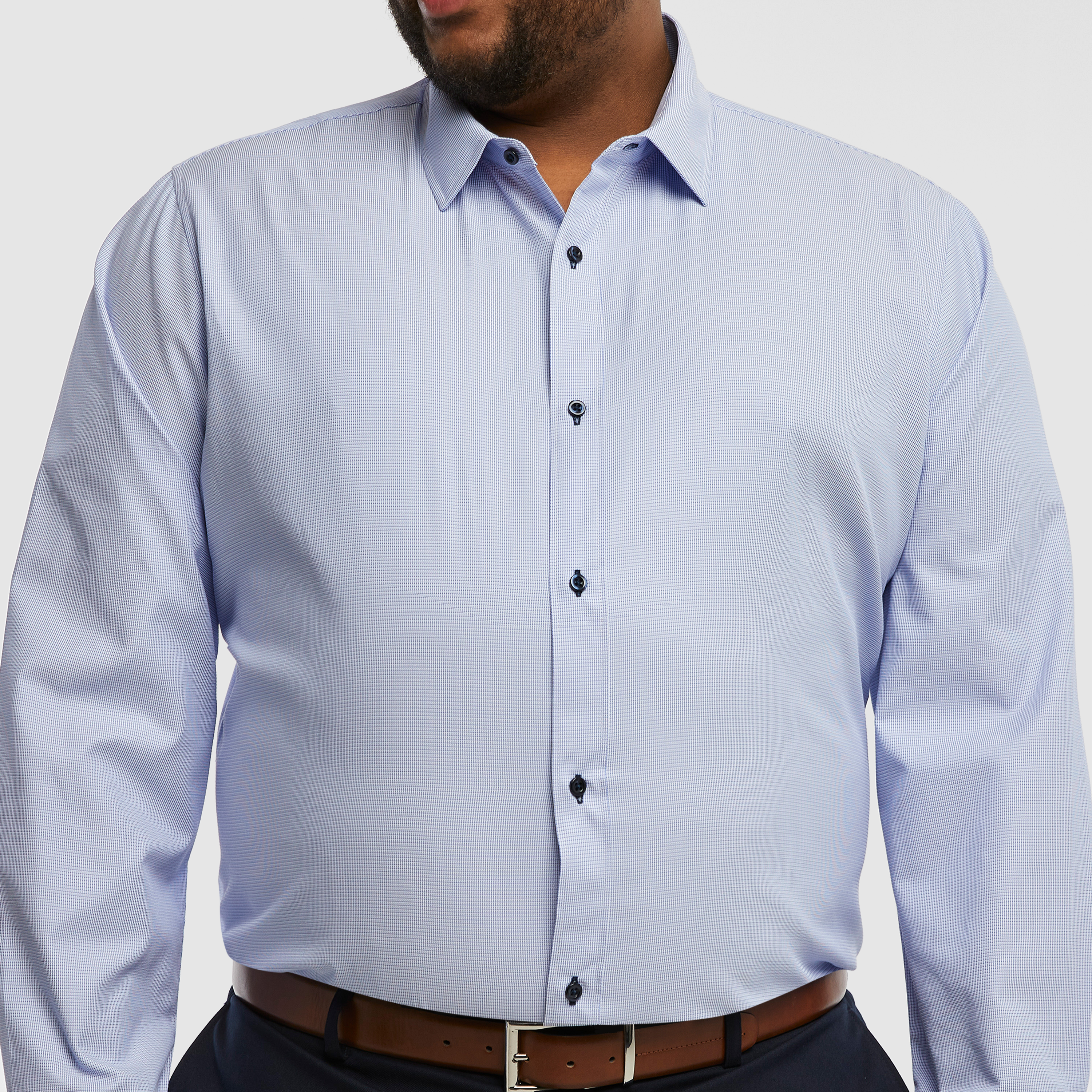 Blue Cohen Textured Dress Shirt