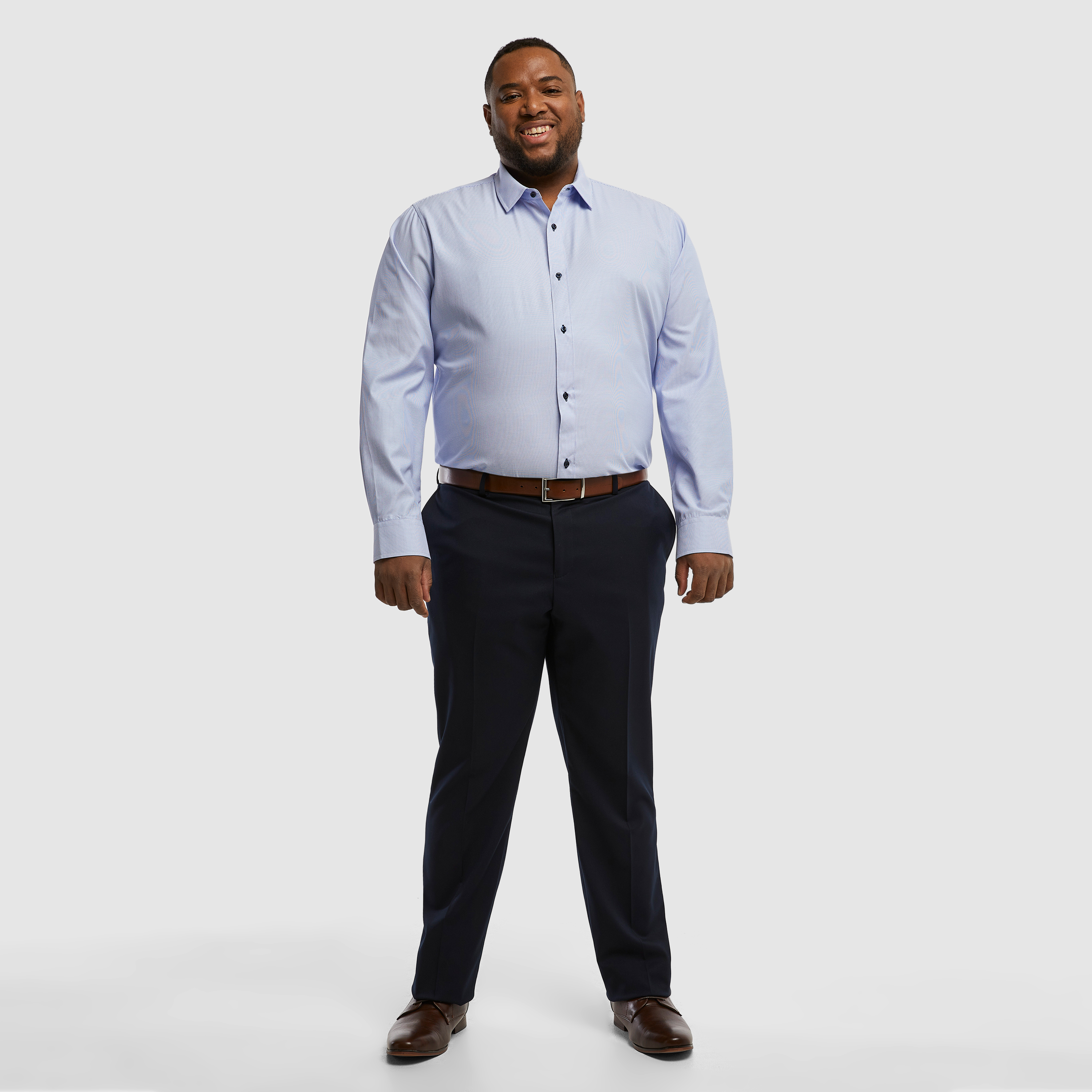 Blue Cohen Textured Dress Shirt