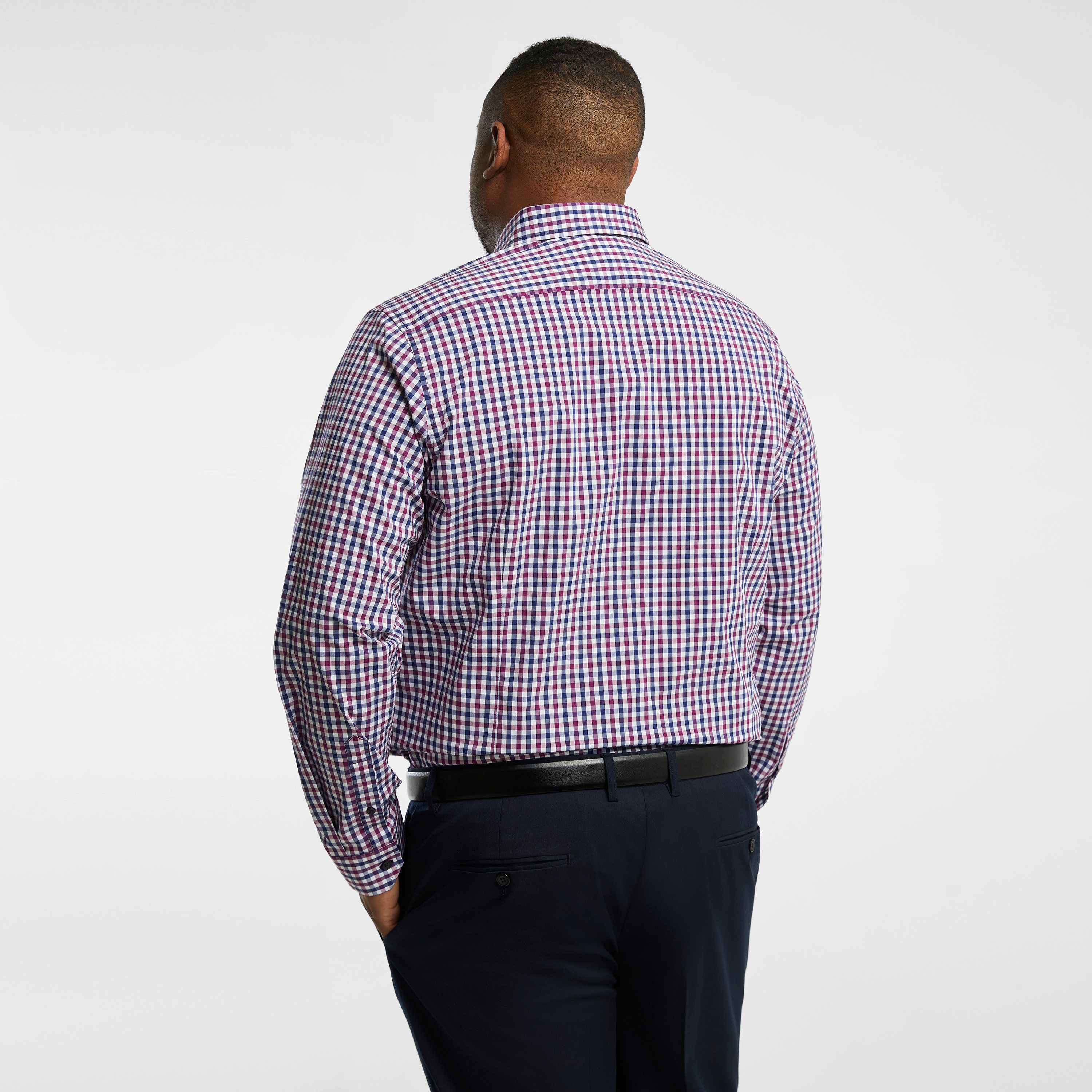 Grape Bladen Check Shirt