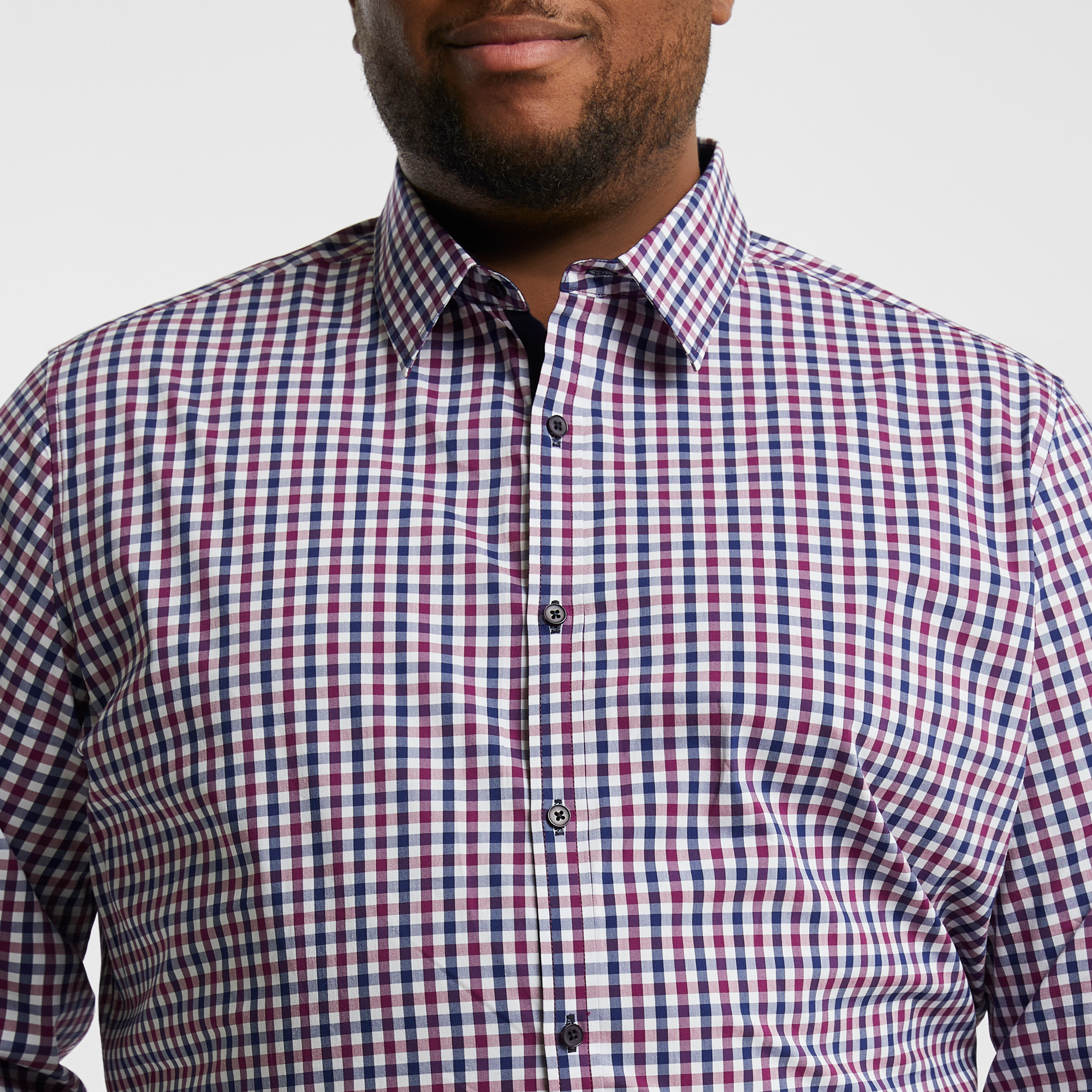 Grape Bladen Check Shirt