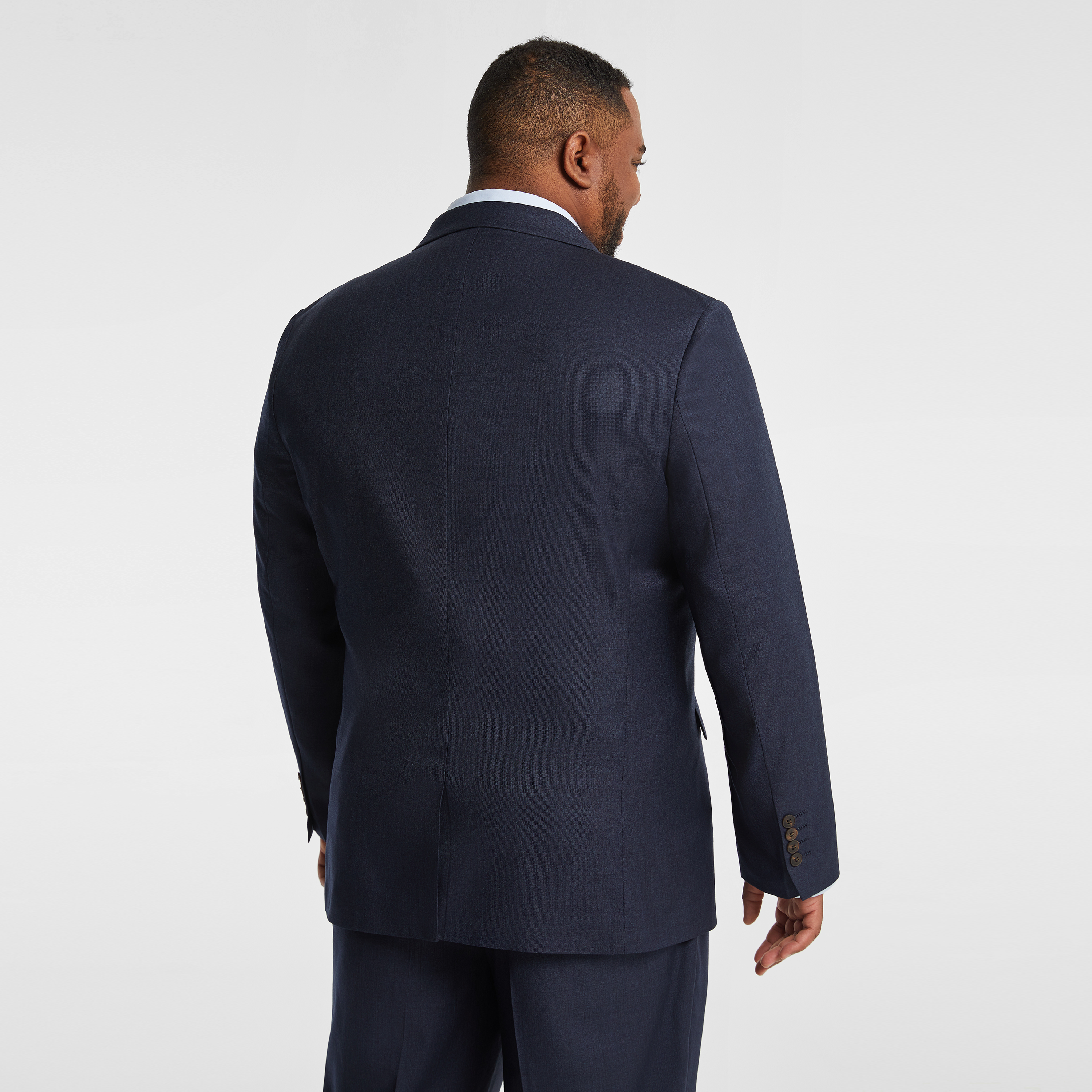 Steel Formosa Textured Suit Jacket