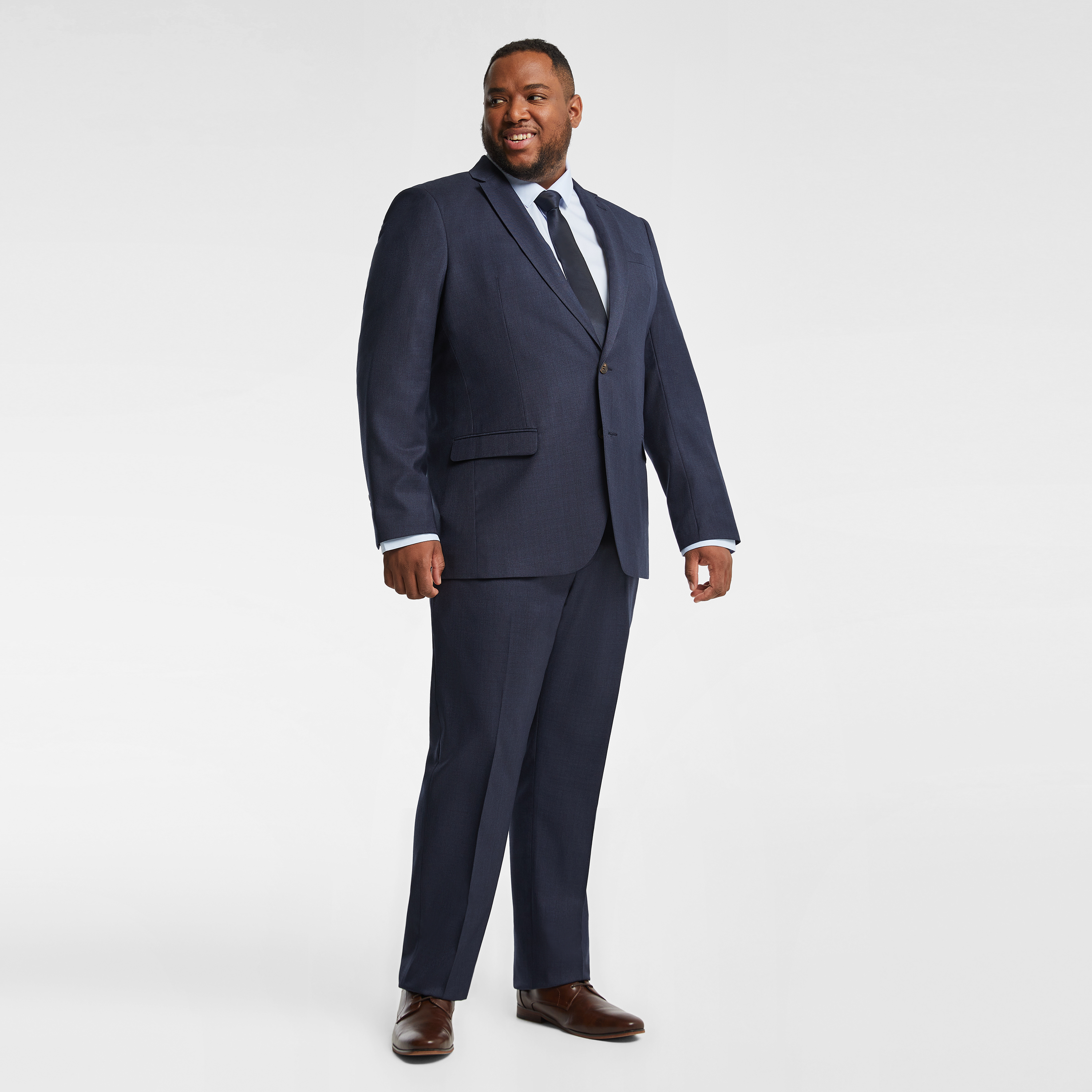 Steel Formosa Textured Suit Jacket