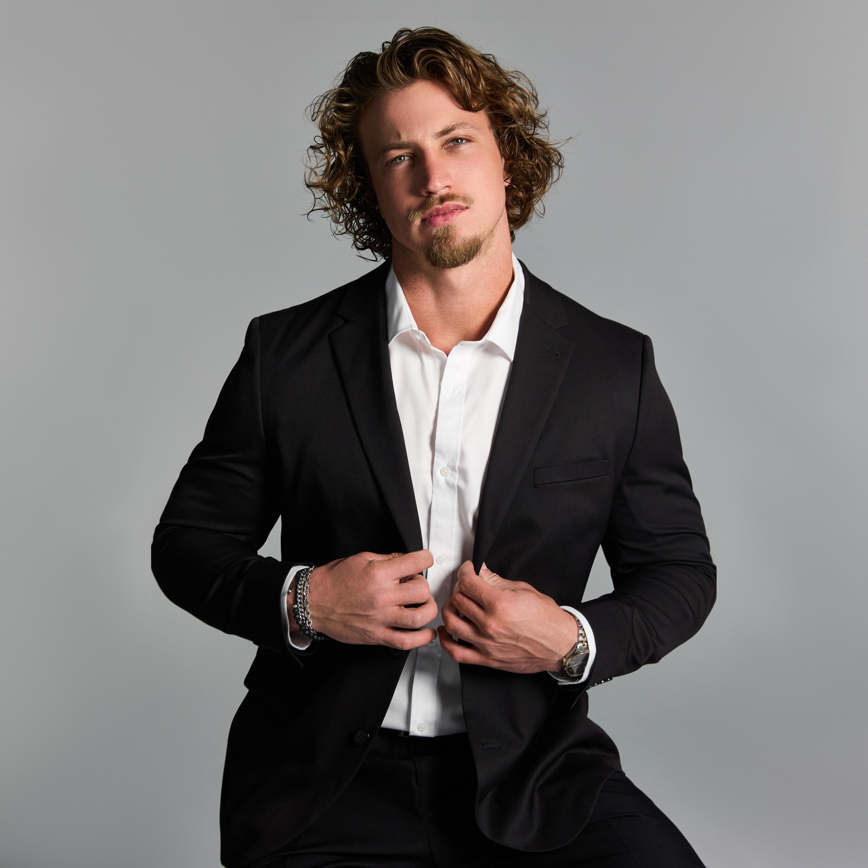 Black Diamond Slim Stretch Suit Jacket