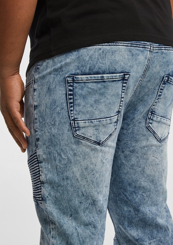 Cyber Stretch Denim Joggers