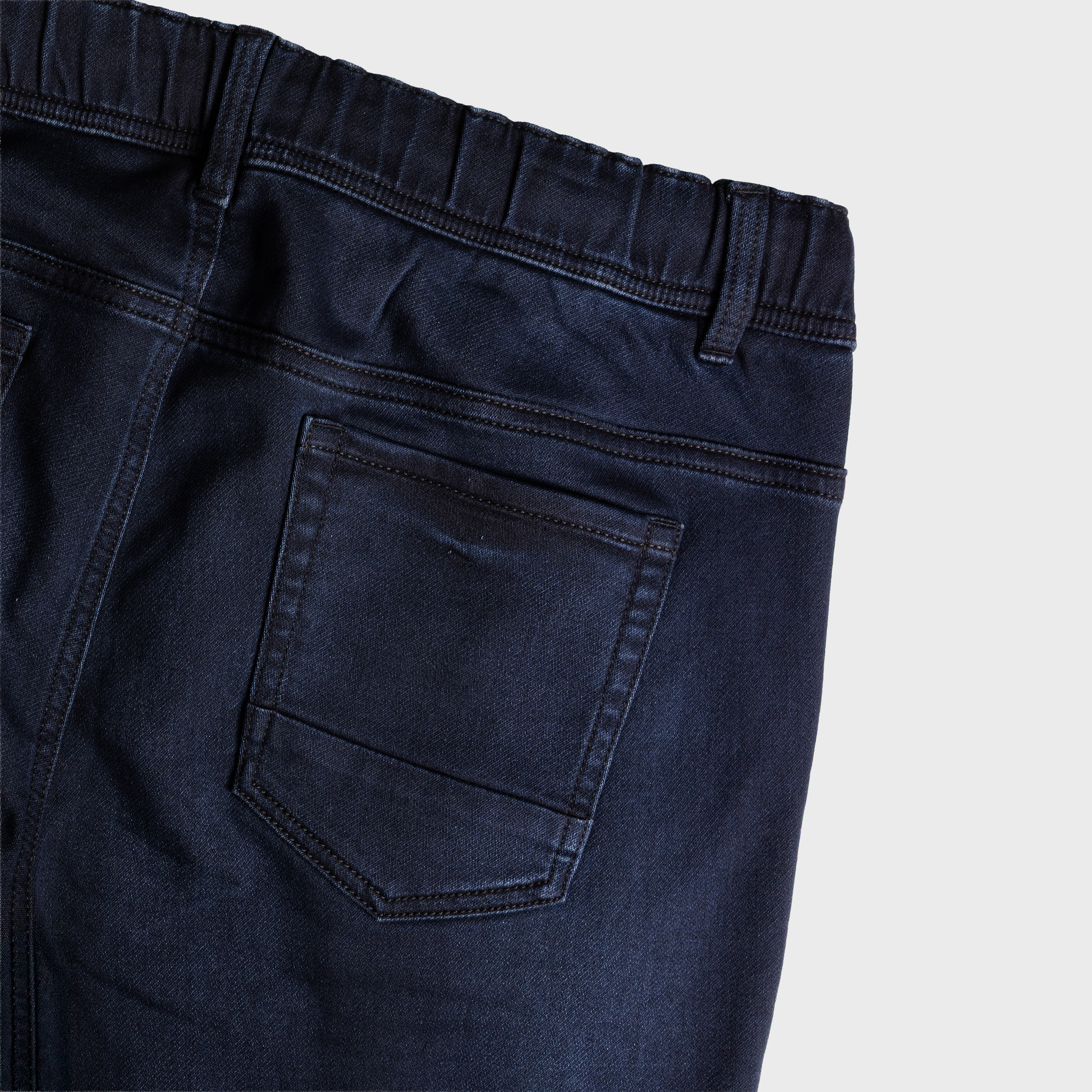 Indigo Lynn Stretch Denim Joggers