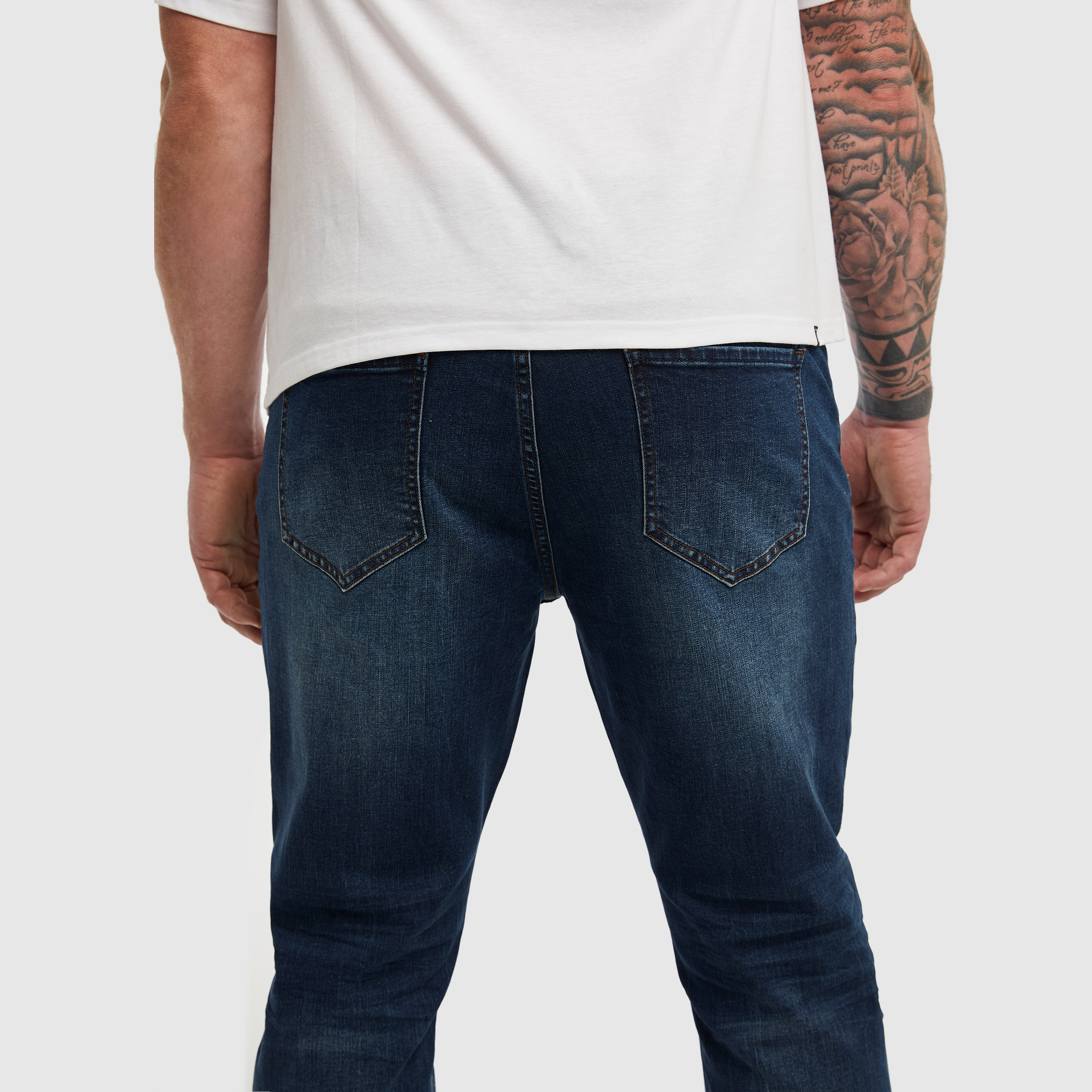 Blue Jermaine Stretch Slim Fit Jeans