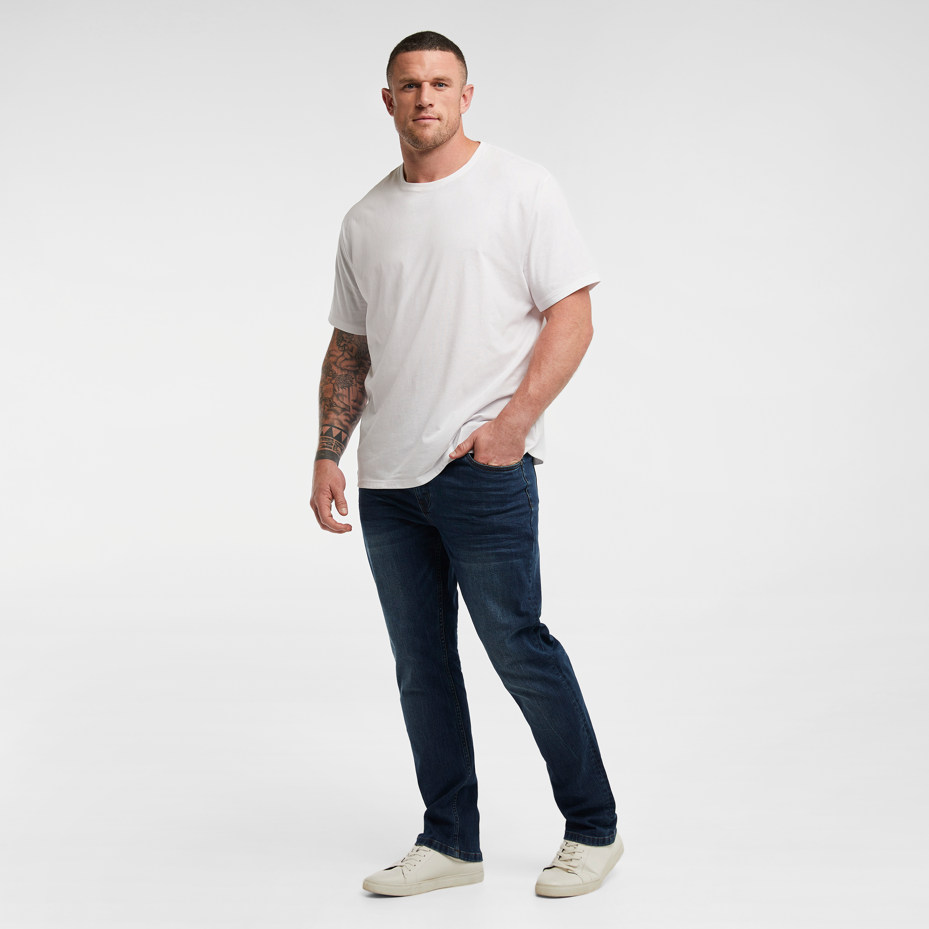 Blue Jermaine Stretch Slim Fit Jeans