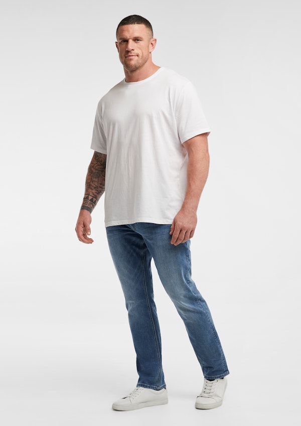 Blue Stark Slim Fit Stretch Jeans