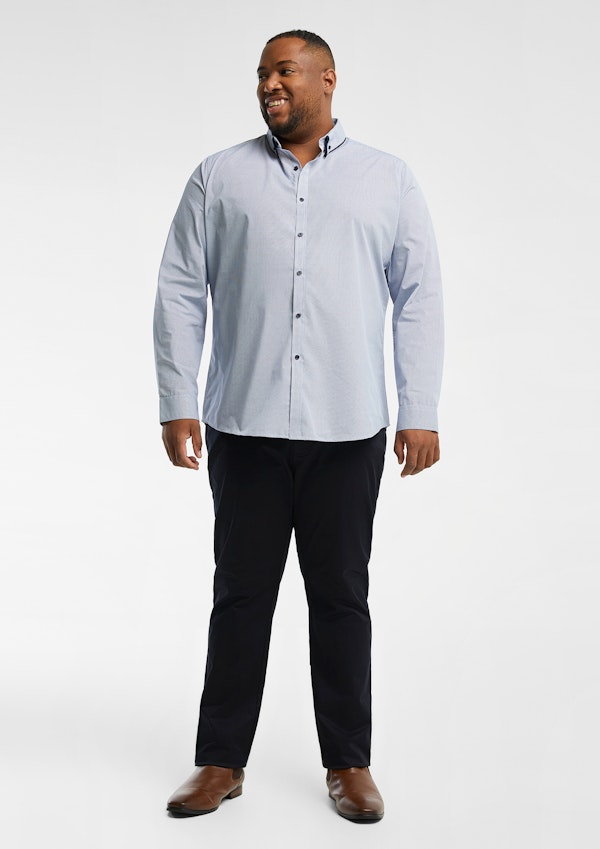 Blue Boston Pattern Check Shirt