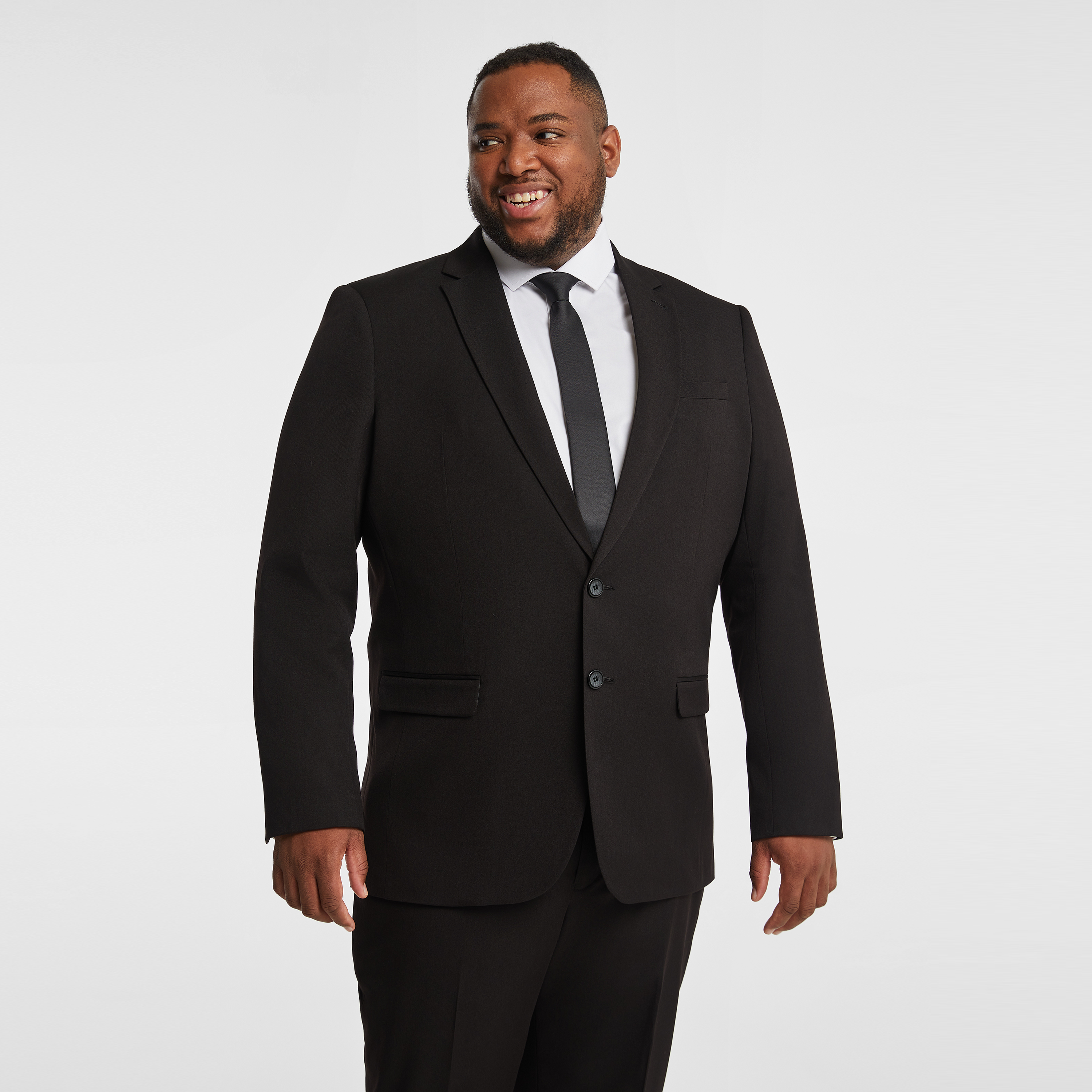 Diamond Stretch Suit Jacket