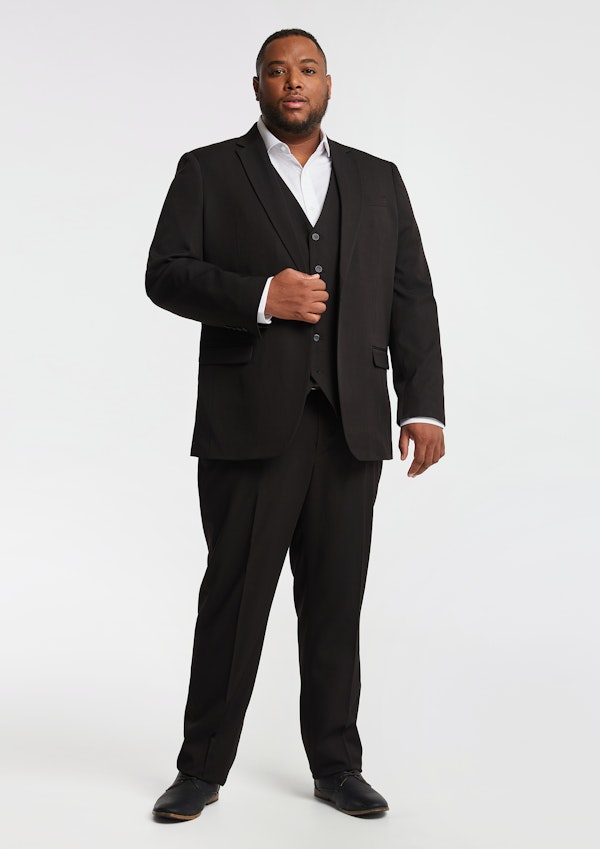 Black Diamond Stretch Suit Jacket