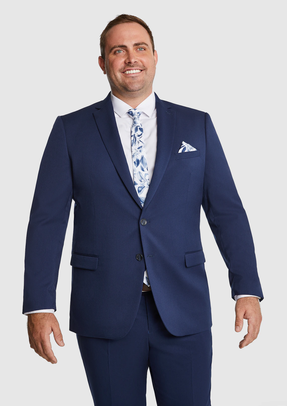 Diamond Stretch Suit Jacket