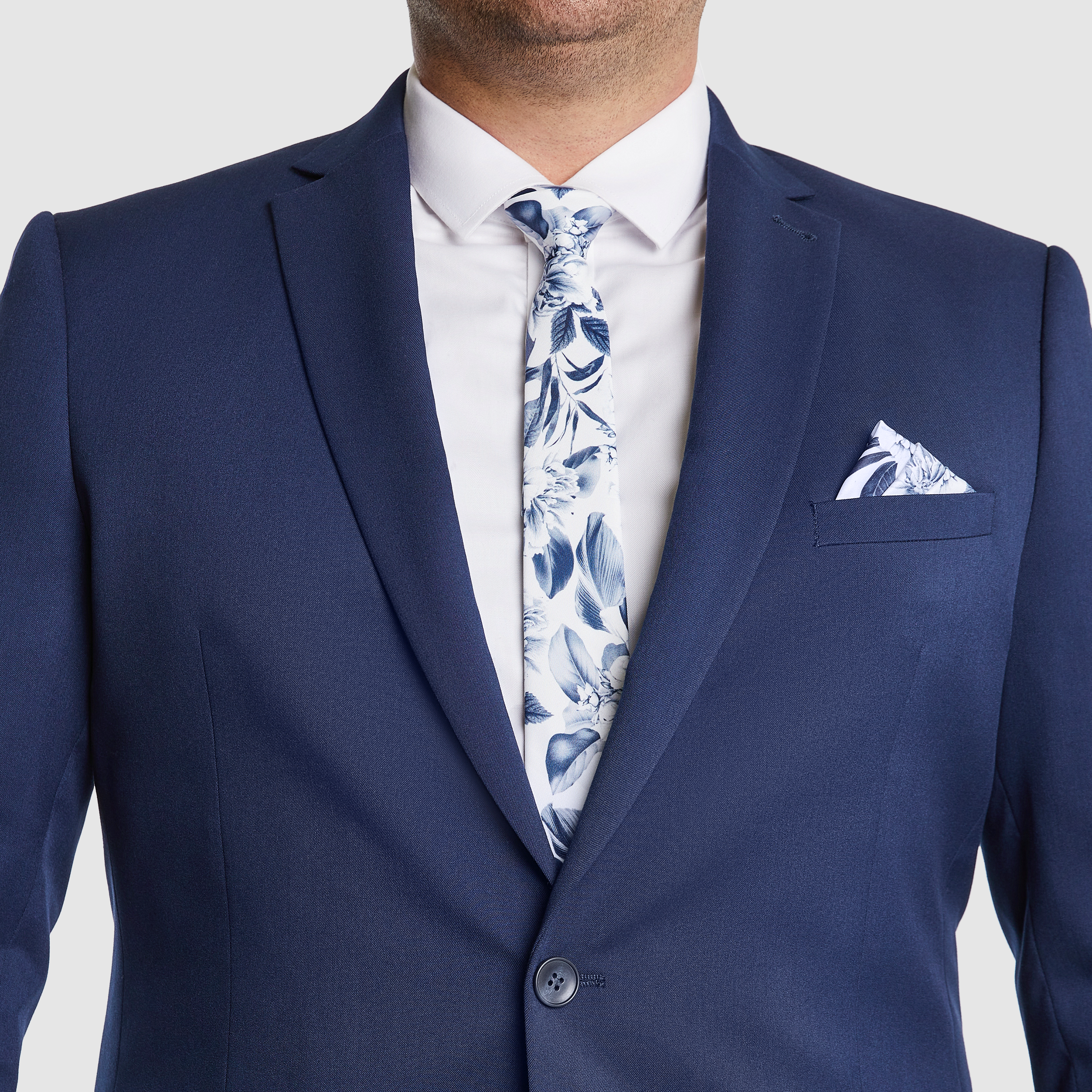 Diamond Stretch Suit Jacket