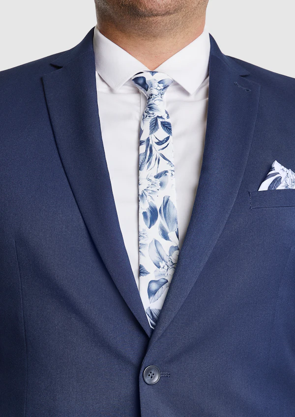 Diamond Stretch Suit Jacket