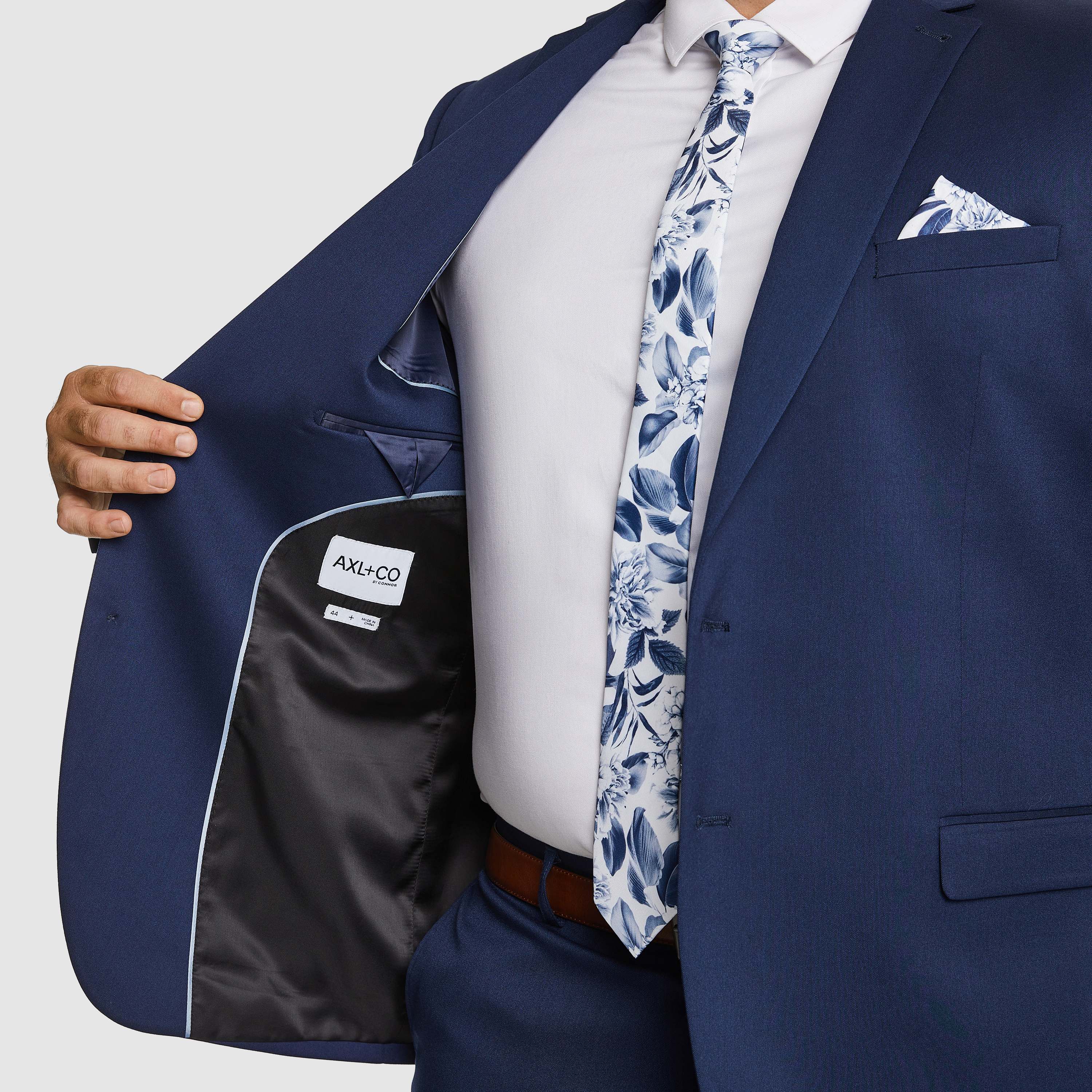 Diamond Stretch Suit Jacket