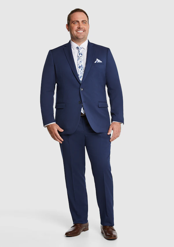 Diamond Stretch Suit Jacket