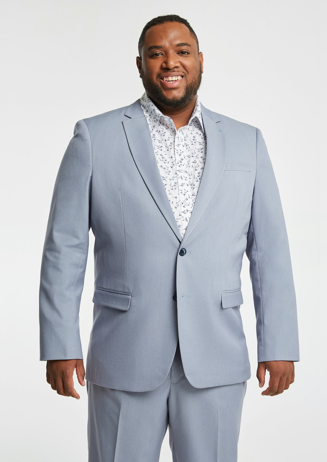 Diamond Stretch Classic Suit Jacket