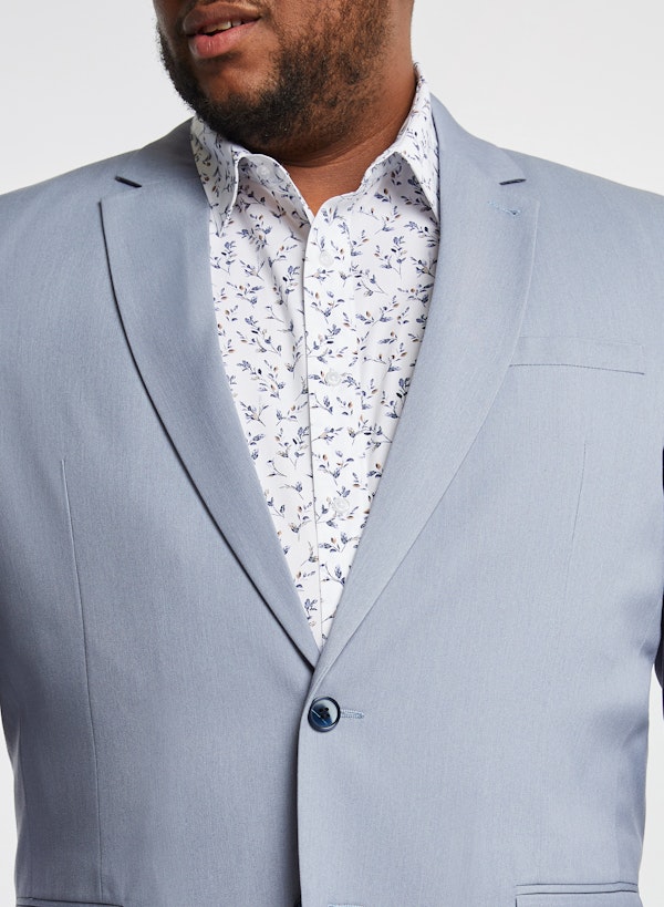 Diamond Stretch Classic Suit Jacket
