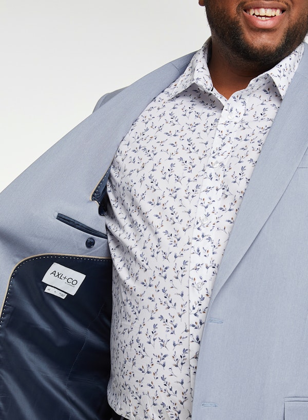 Diamond Stretch Classic Suit Jacket