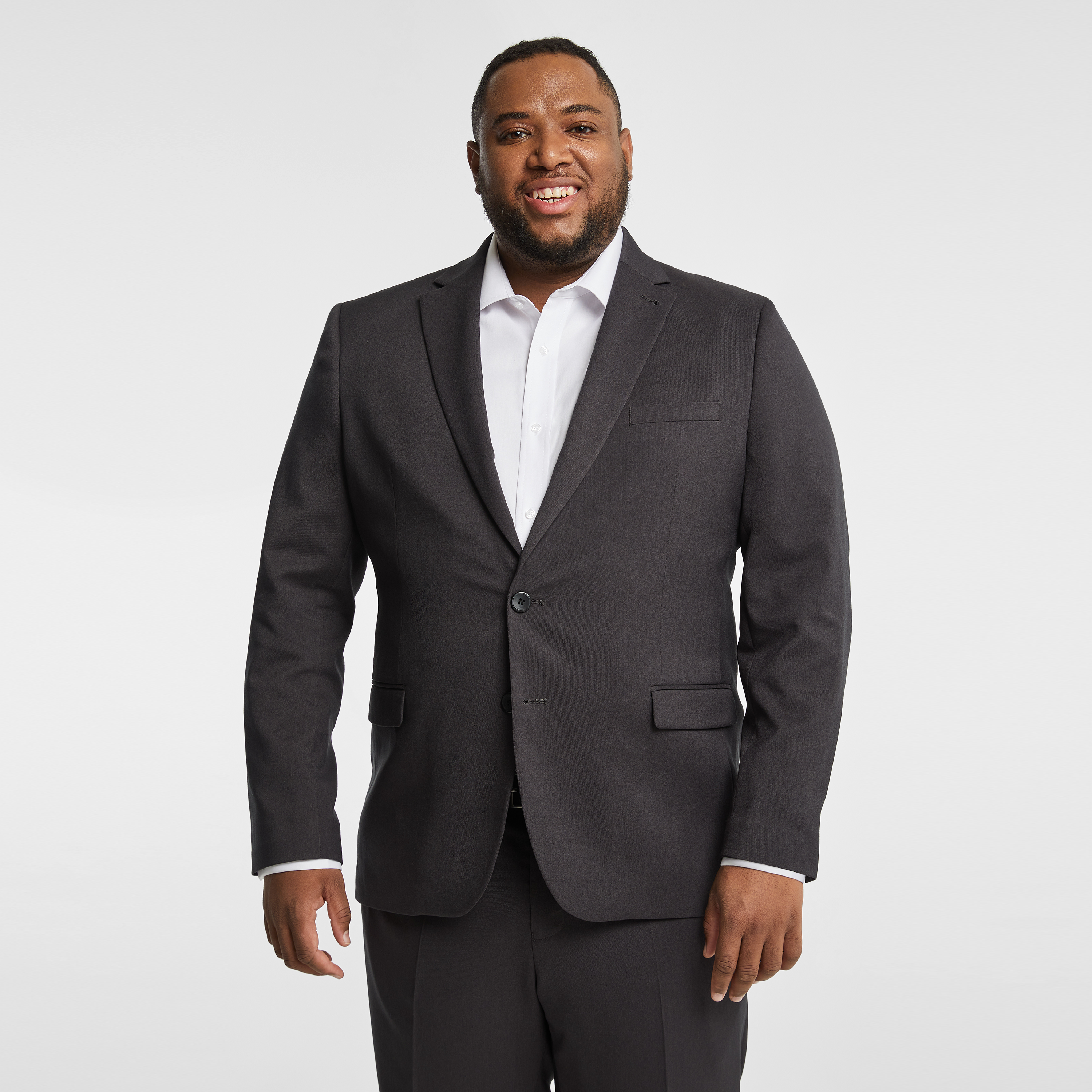 Diamond Stretch Suit Jacket