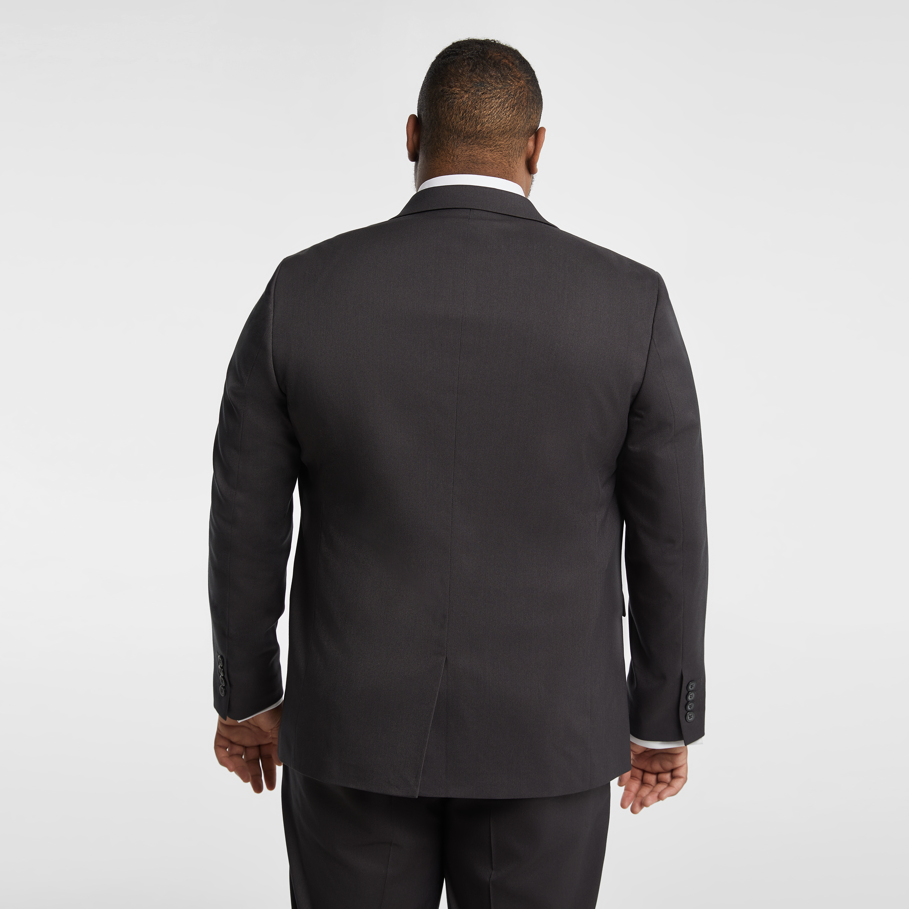 Smoke Diamond Stretch Suit Jacket