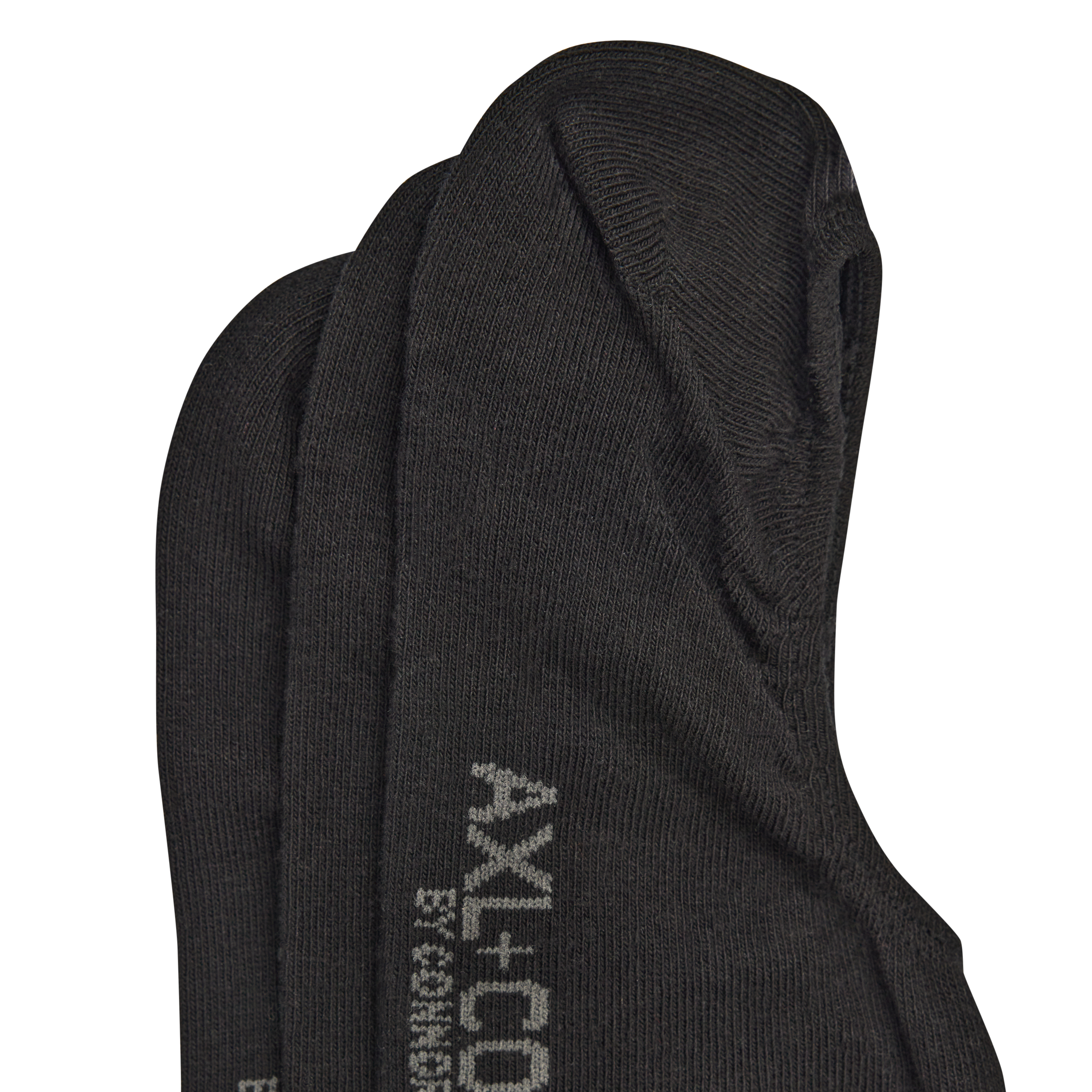 Black 3 Pk Everyday Invisible Socks