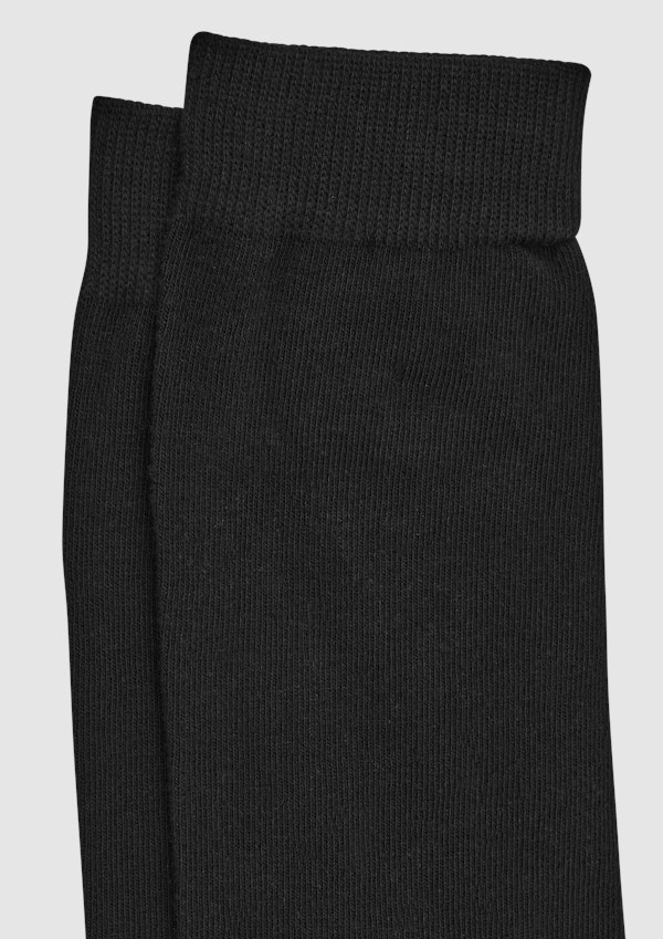 Black Everyday Logo Socks