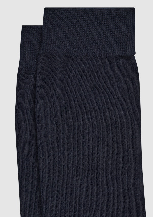 Navy Everyday Logo Socks