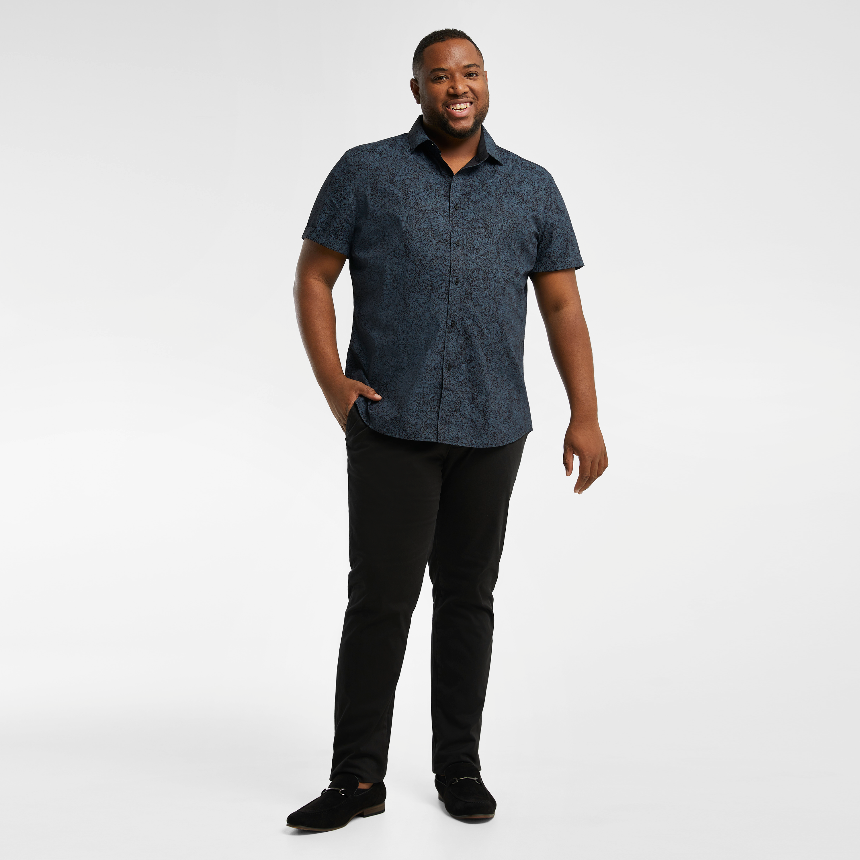 Ink Richard Paisley Shirt