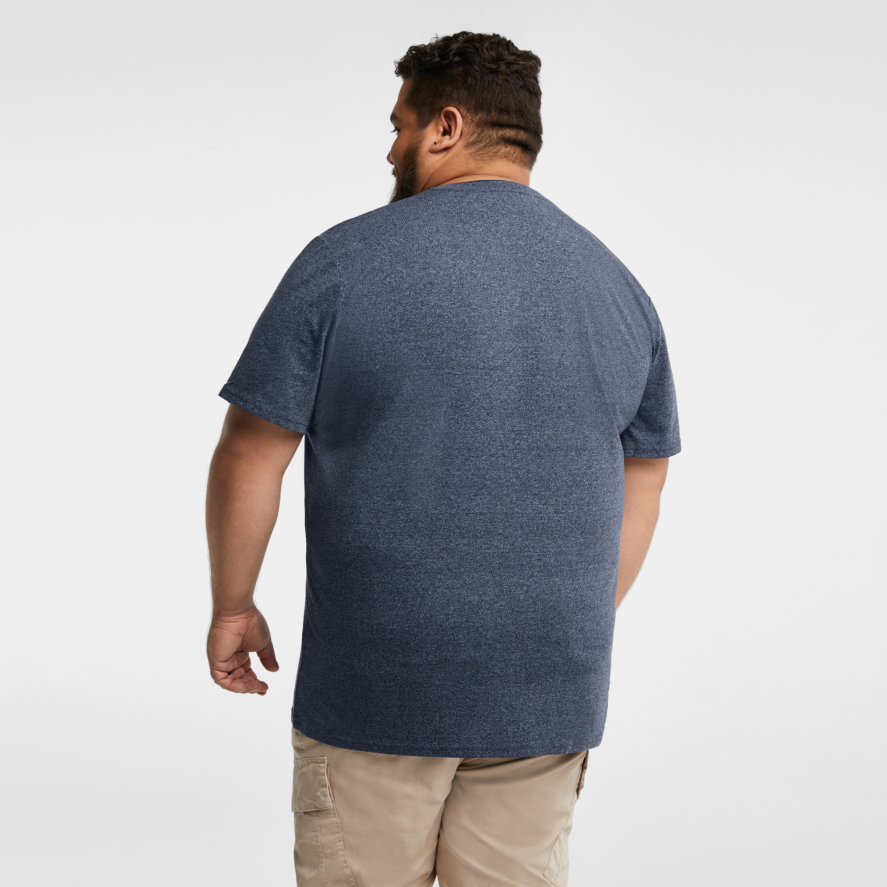 Blue Anthony Henley Tee